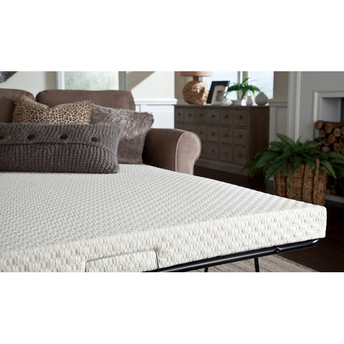 White Noise Slice of Heaven 4.5" Medium Memory Foam Sofa Bed Mattress & Reviews Wayfair